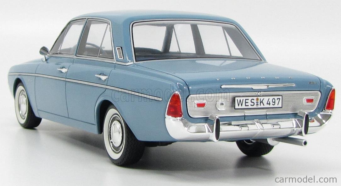 Bos Models Bos Scale Ford England Taunus P M Light Blue Grey