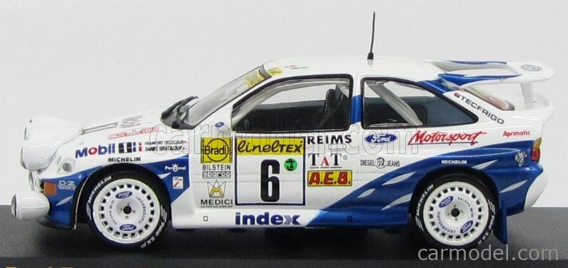 FORD ENGLAND - ESCORT RS COSWORTH N 6 WINNER RALLY MONTECARLO 1994  F.DELECOUR - D.GRATALOUP