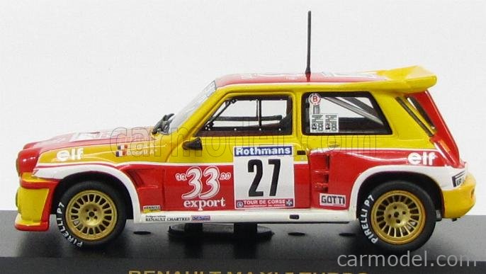 Renault 5 Maxi Turbo #3 Tour de Corse 1985 - 1:43 SpecialC. časopis s modelem