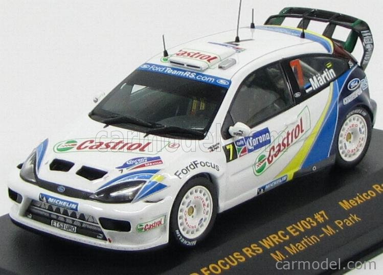 IXO-MODELS RAM140 Scale 1/43 | FORD ENGLAND FOCUS RS WRC EVO03 RALLY ...