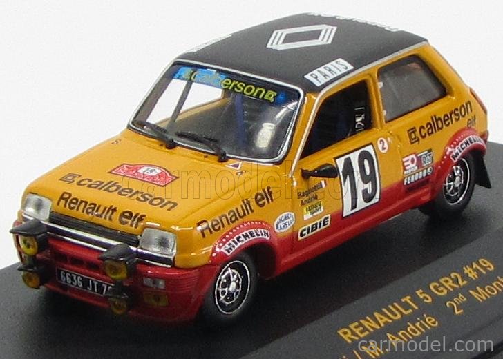 VITESSE SKID SMC012 1/43 Renault 5 Turbo Rallye Monte Carlo 1981