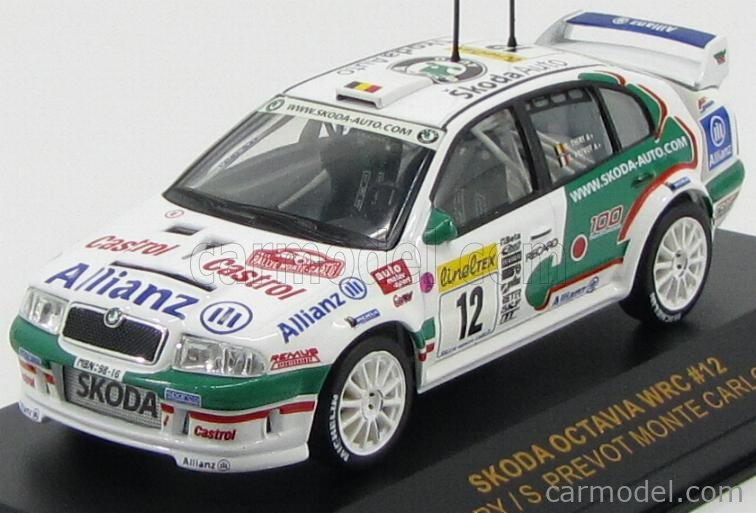 IXO-MODELS RAM025 Scale 1/43 | SKODA OCTAVIA WRC N 12 RALLY MONTECARLO ...