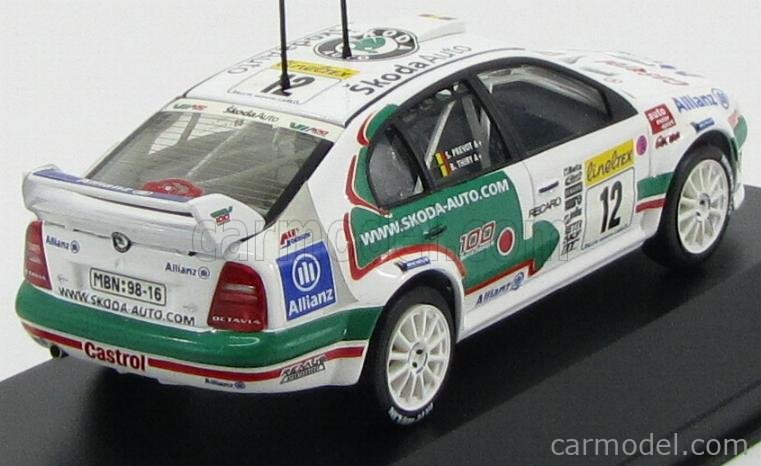 IXO-MODELS RAM025 Scale 1/43 | SKODA OCTAVIA WRC N 12 RALLY MONTECARLO ...