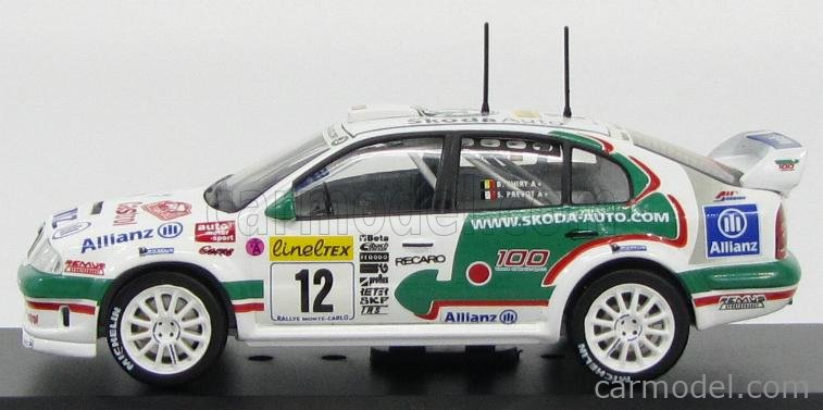 IXO-MODELS RAM025 Scale 1/43 | SKODA OCTAVIA WRC N 12 RALLY MONTECARLO ...