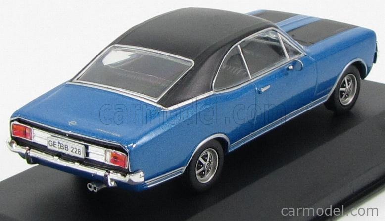Modèle Réduit OPEL Commodore Coupe GS/E 1:18 - Bleu Métallisé Par Touring Models