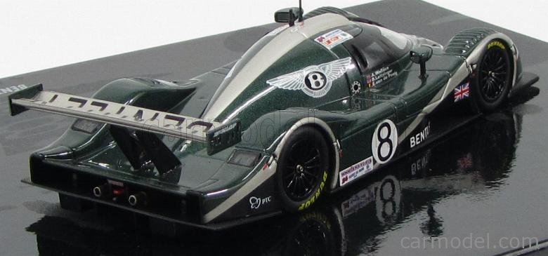 Spark 1/18 Bentley Speed 8 N°7 – Vainqueur 24h Du Mans 2003 (Vert)