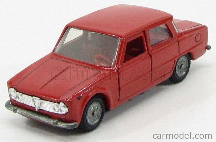 MEBETOYS MATTEL A3 Scale 1/43 | ALFA ROMEO GIULIA TI RED