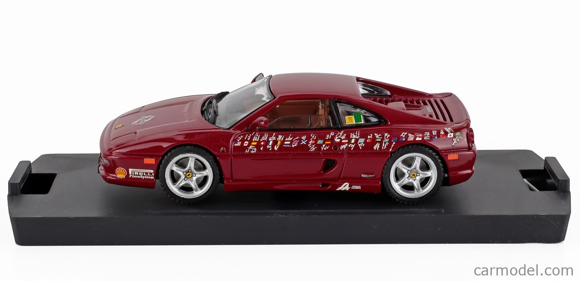 BANG 8038 Scale 1/43 | FERRARI F355 BERLINETTA WORLD TOUR 1997
