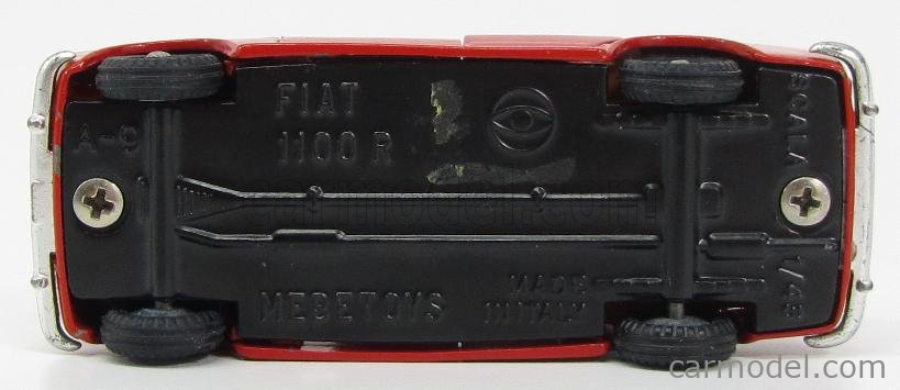 MEBETOYS MATTEL A9 Scale 1/43 | FIAT 1100 R (1 ISSUE) BROWN