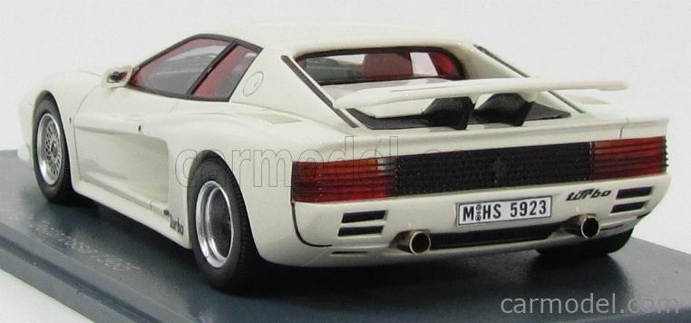 1/43 メイクアップ フェラーリ テスタロッサ 1st 1984 BBS BKEM001 1/43 FERRARI TESTAROSSA 1st ver. 1984 Red BBS wheels ver