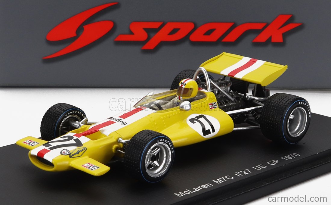 McLAREN - F1 M7C N 27 USA GP 1970 JO BONNIER