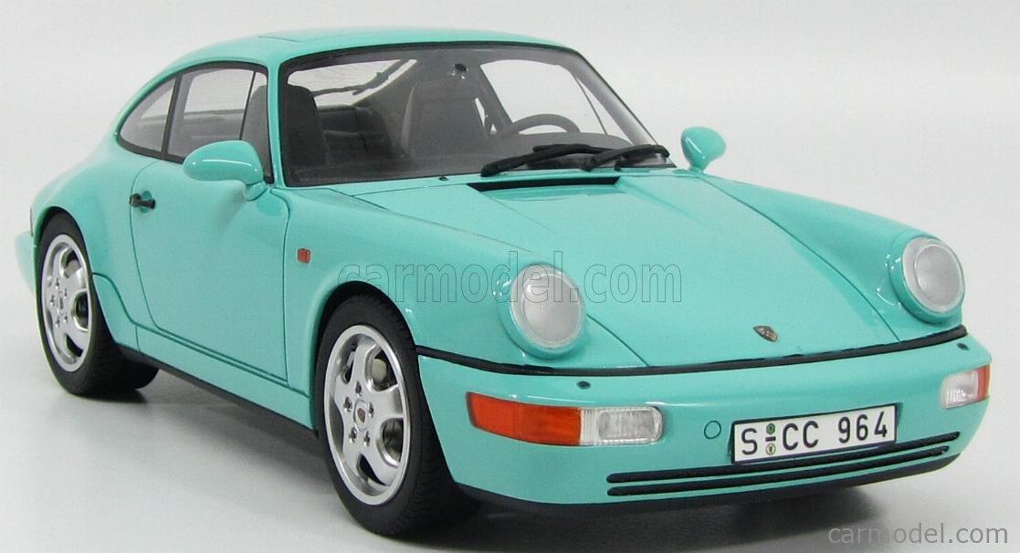 GT-SPIRIT GT019C Scale 1/18 | PORSCHE 911 964 CARRERA 4 1990 VERDE ...