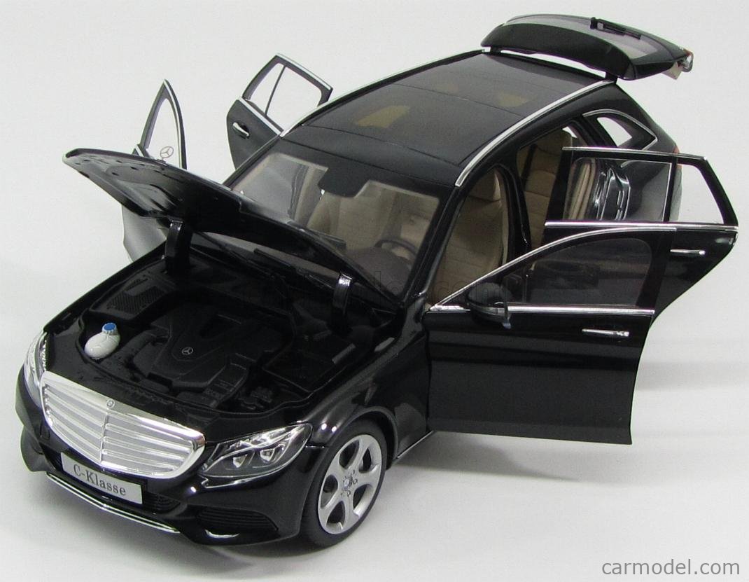 Norev B Scale 1 18 Mercedes Benz C Class Elegance Estate W5 14 Black