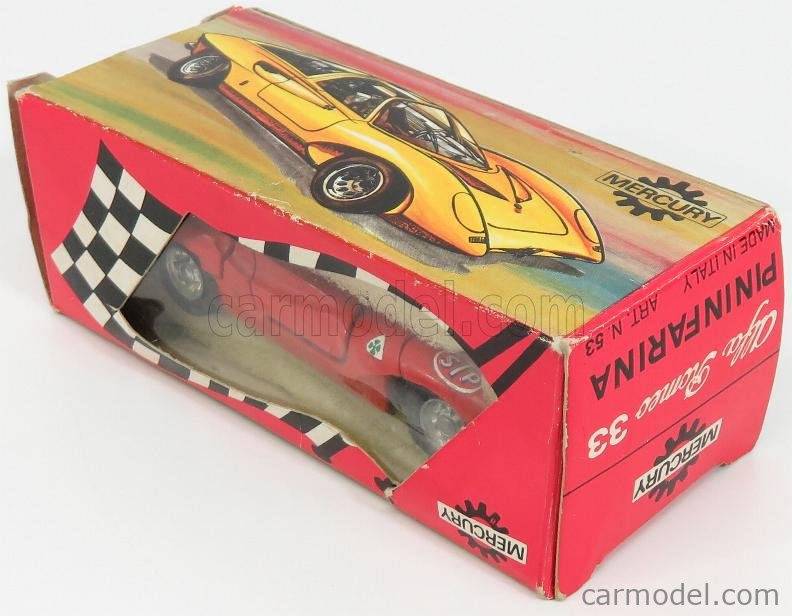 Miniature Mercury 1/43 – Alfa Romeo P33 – Occasion