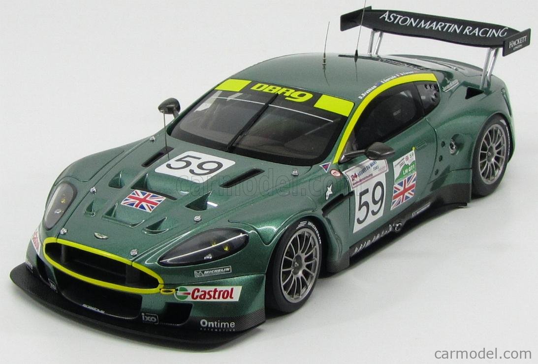 ASTON MARTIN - DBR9 6.0L V12 TEAM ASTON MARTIN RACING N 59 24h LE MANS 2005  D.BRABHAM - S.SARRAZIN - D.TURNER