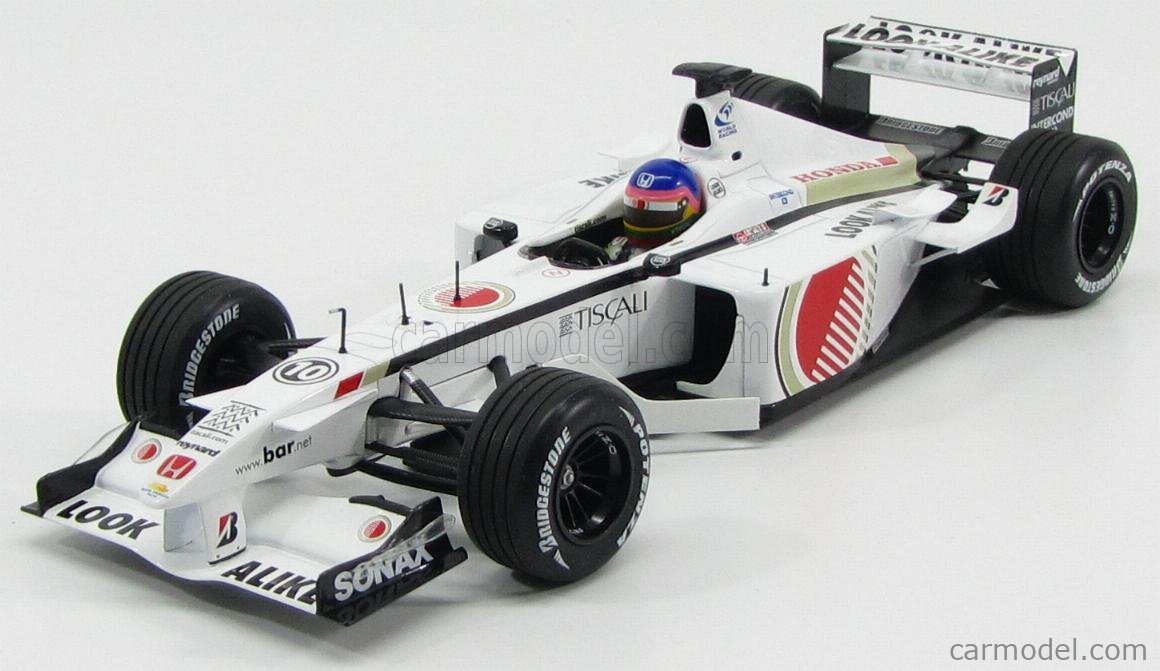 高級素材使用ブランド F1 BAR | 1/18 Scale 100010010 MINICHAMPS 03 RACE 10 N HONDA ミニカー