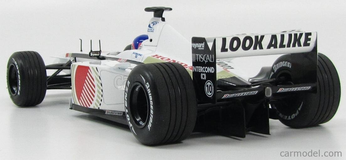 MINICHAMPS 100010010 Scale 1/18 | BAR F1 03 HONDA N 10 RACE