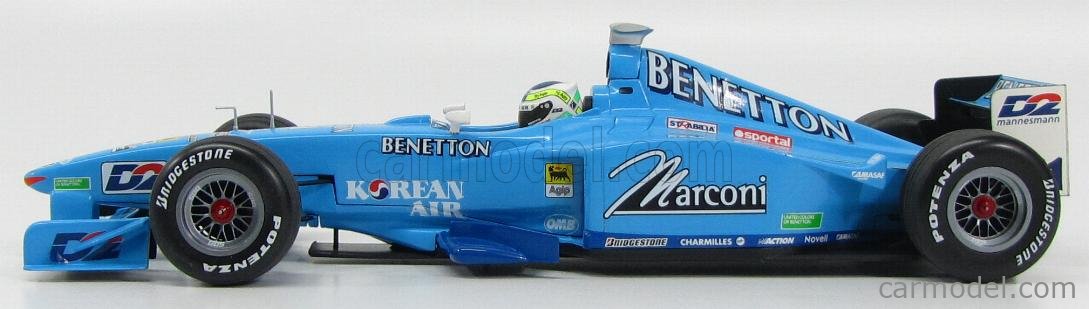 MINICHAMPS 180000081 Scale 1/18 | BENETTON F1 B200 N 11 SUPERTEC