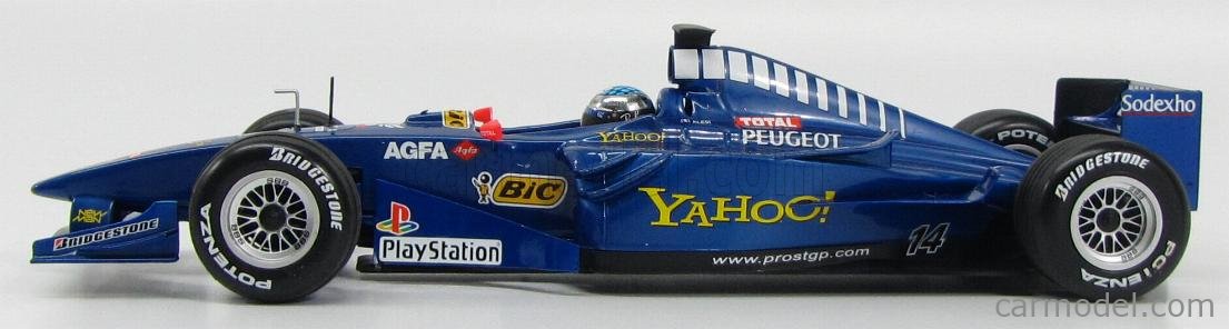 MINICHAMPS 　 1:18 プロスト　エサー　2001 Jアレジ MINICHAMPS 1:18 プロスト エサー 2001 Jアレジ F1 Prost