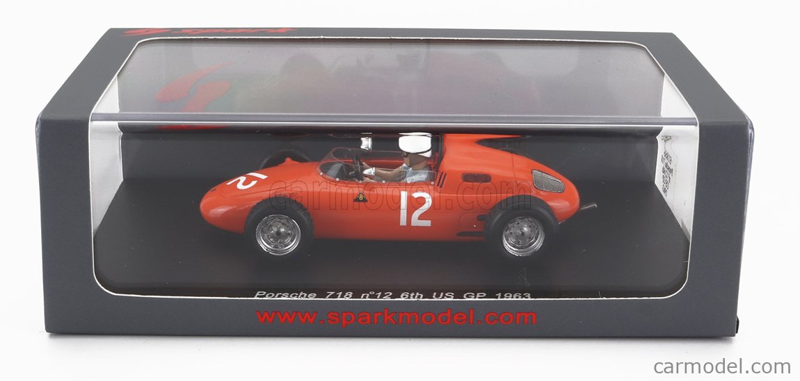 Spark Model S Masstab Porsche F N Usa Gp Carel Godin De Beaufort Orange