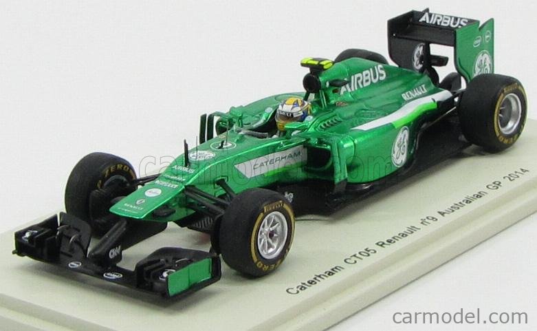 1/43 スパーク Caterham CT05 小林可夢偉 2014 Spark 1:43 Kamui Kobayashi Caterham CT05 Renault Formula 1