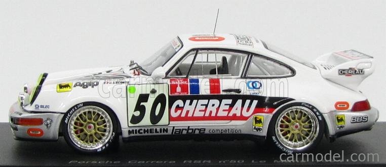 Miniature Spark 1/43 – Porsche Carrera RSR N°50 – 24H Le Mans 1994 – Yver / L.