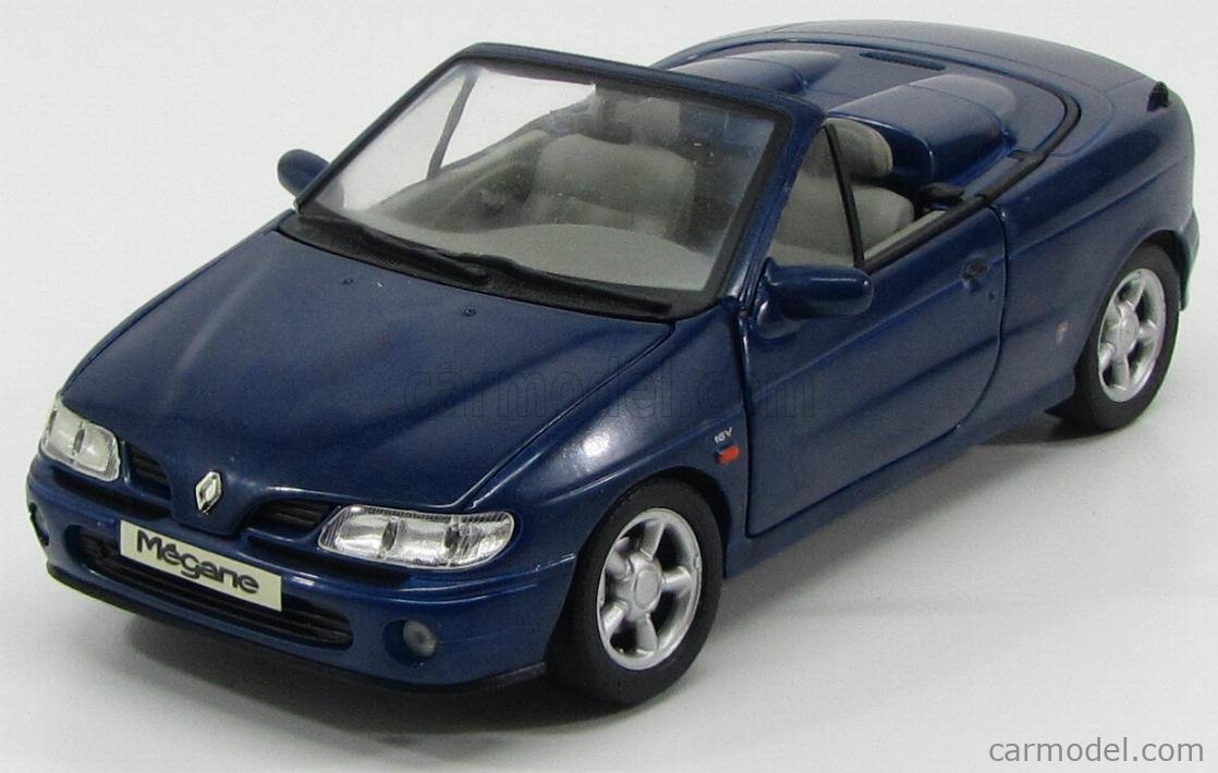 ANSON 30350 Scala 1/18 | RENAULT MEGANE SPORT SPIDER 2000 BLUE MET