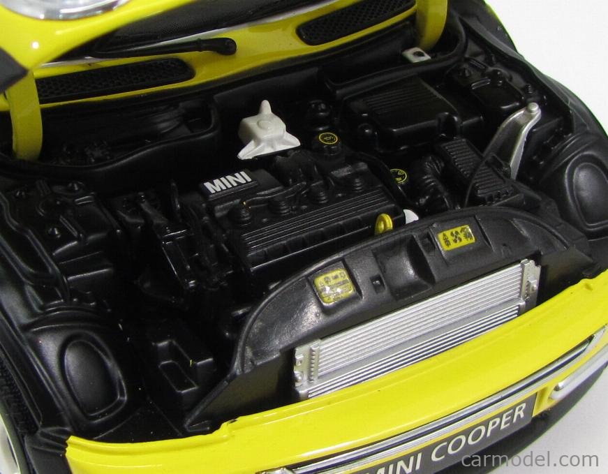 MINI COOPER BMW Jaune Yellow au 1/18 KYOSHO 08551Y voiture miniature collection