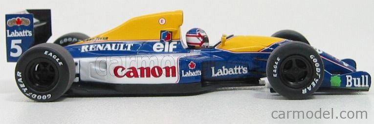 ☆絶版*Minichamps PMA*1/43*1991 Williams Renault FW14 #5*Nigel