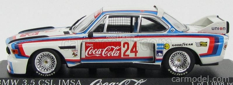 BMW - 3.5 CSL IMSA COCA-COLA N 24 24h DAYTONA 1976 HOBBS - PARSONS