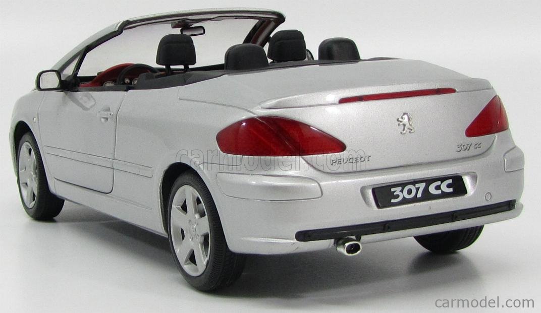 Solido 1/18 - Peugeot 307 Cc Silver B