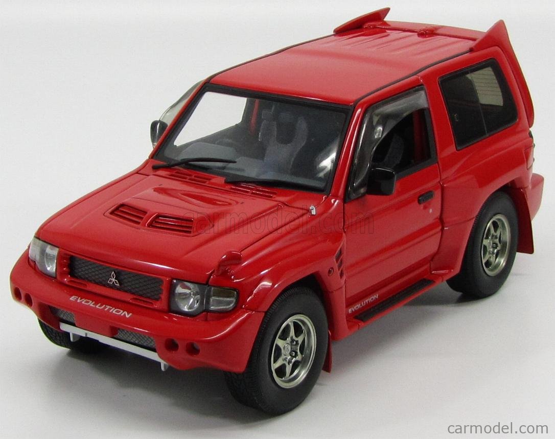 AUTOART 77132 Scale 1/18 | MITSUBISHI PAJERO EVOLUTION 1997 RED