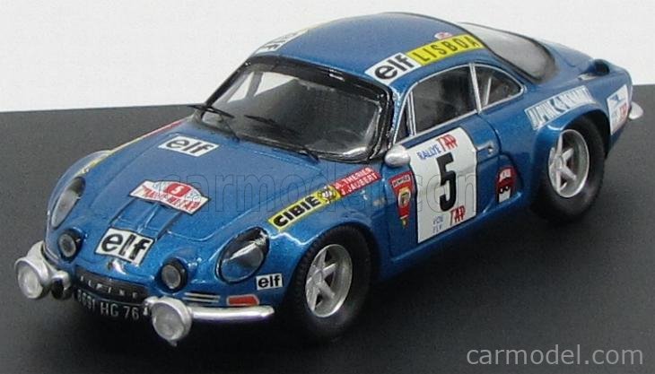 1.43 RALLY de PORTUGAL 1973 ALPINE RENAULT A110 #5 THERIER JAUBERT  UNBOXED 