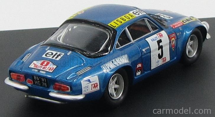 TROFEU TR0811 Scale 1/43 | RENAULT ALPINE A110 1800S N 5 WINNER RALLY ...