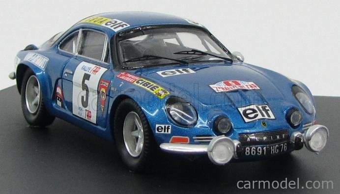Planche De Décalcomanies 1/43 Alpine Renault A110 Therier Rallye 1973 - RALLYE MINIATURE
