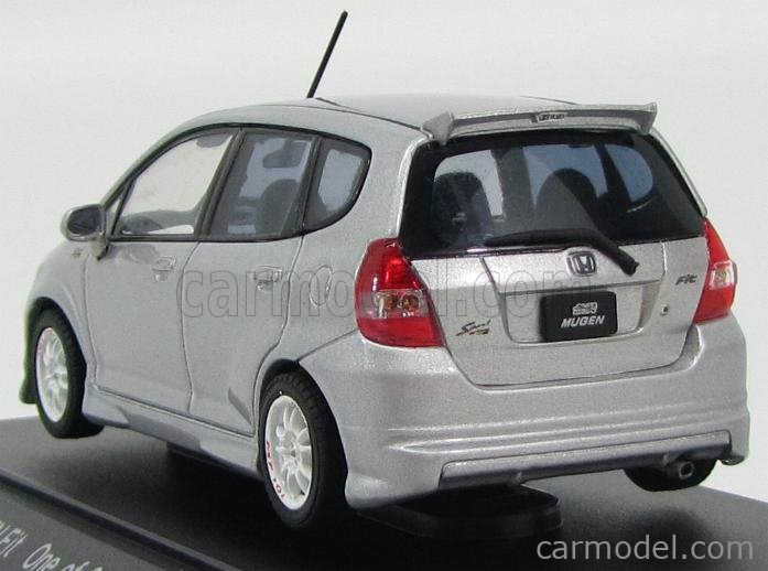 EBBRO EB43352 Scale 1/43 | HONDA FIT MUGEN 2007 SILVER