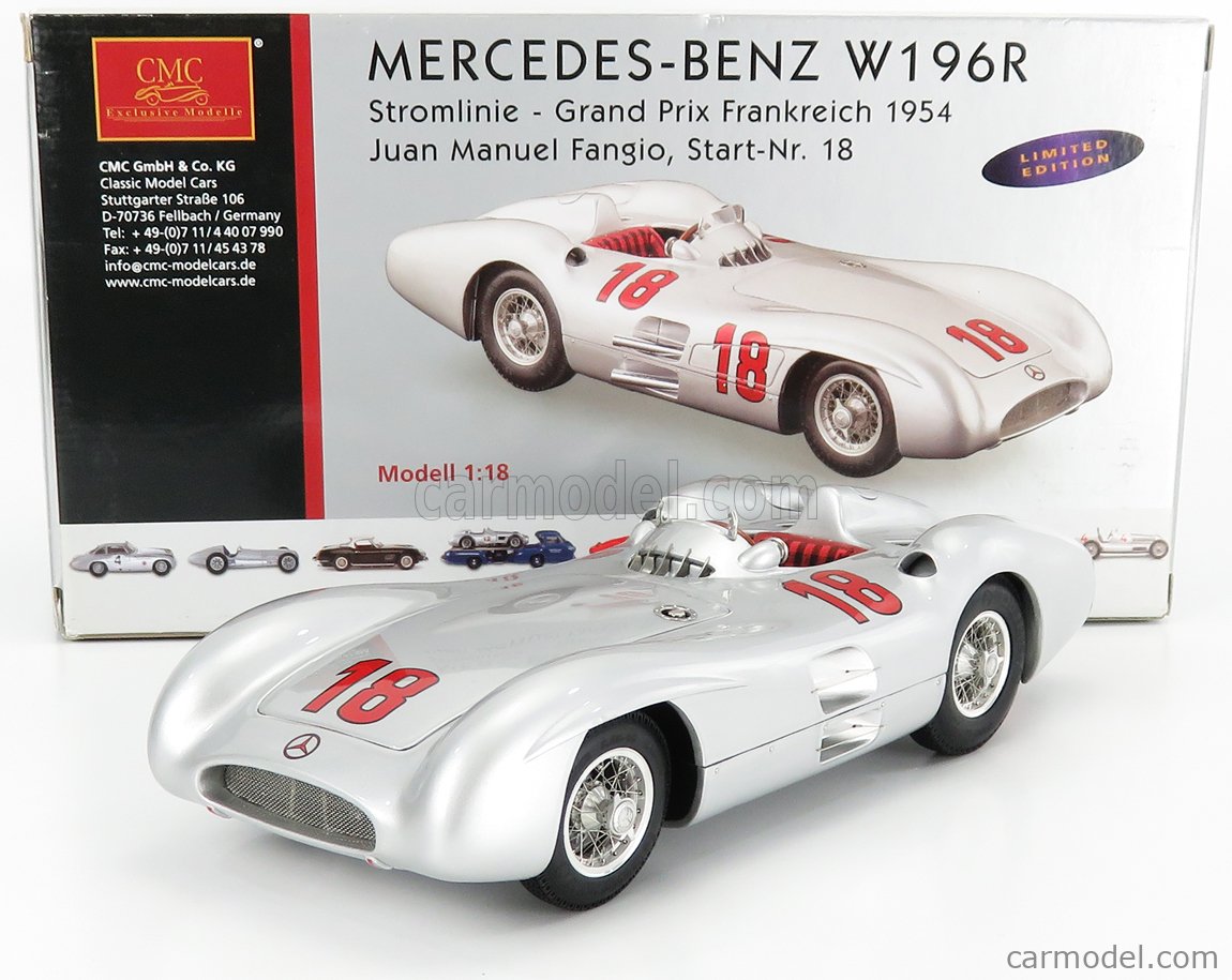 最新作新品CMC 1/24 メルセデス・ベンツW196r J.M.ファンジオ　レア ミニカー