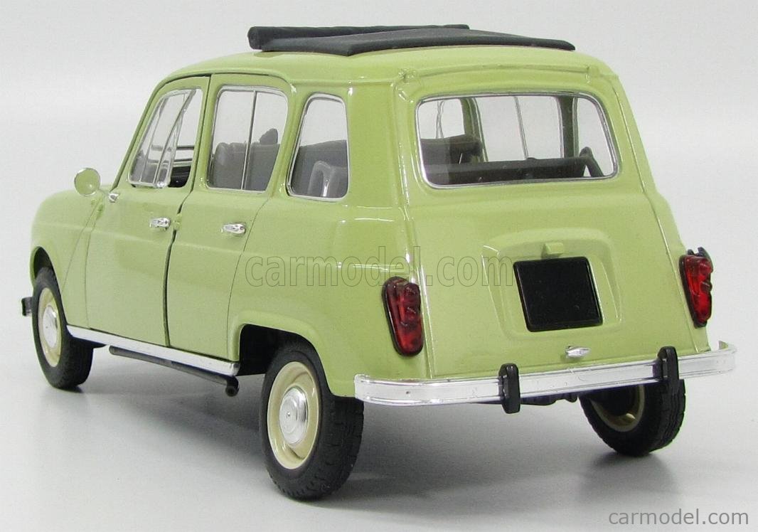 Solido 1/18 フランス製 ルノー 4L 1964 ミニカー SOLIDO 8062 Scale 1/18 | RENAULT 4L 1964 VERY LIGHT GREEN