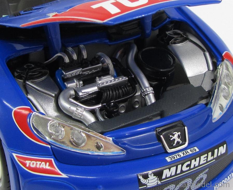 【SOLIDO】プジョー206 WRC（1/18） SOLIDO 9016 Scale 1/18 | PEUGEOT 206 WRC N 23 WINNER RALLY