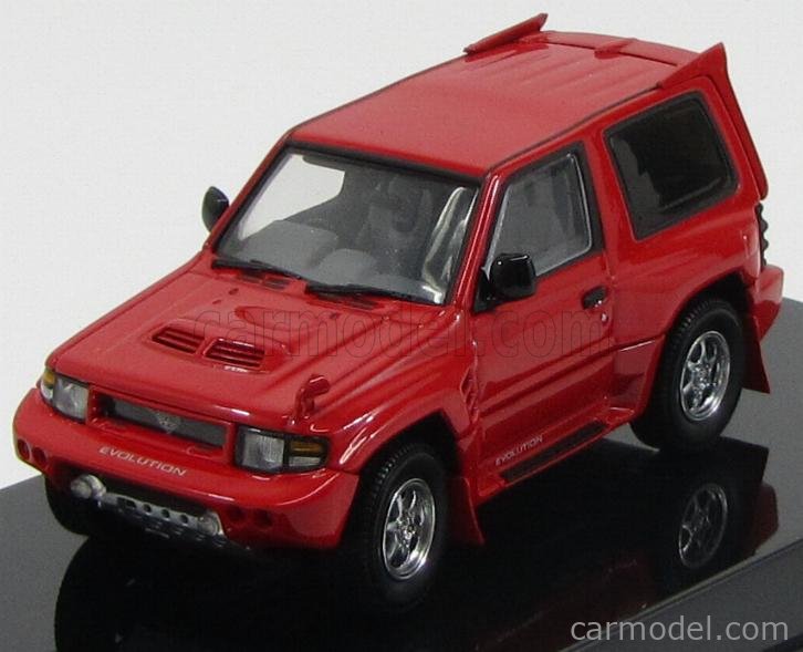 AUTOART 57203 Scale 1/43 | MITSUBISHI PAJERO EVOLUTION 4x4 1997 RED