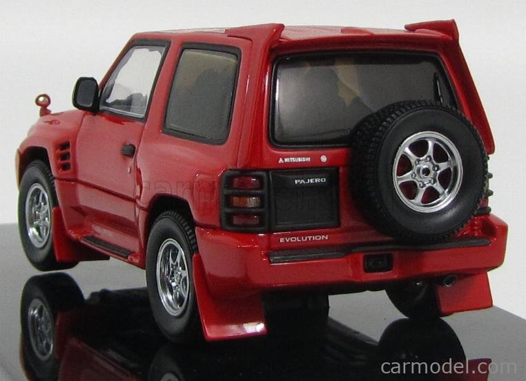 AUTOART 57203 Scale 1/43 | MITSUBISHI PAJERO EVOLUTION 4x4 1997 RED