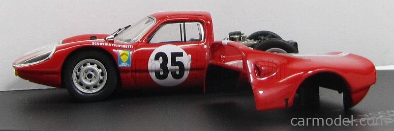 PORSCHE - 904 GTS TEAM SCUDERIA FILIPINETTI N 35 11th 24h LE MANS 1964  H.MULLER - C.SAGE