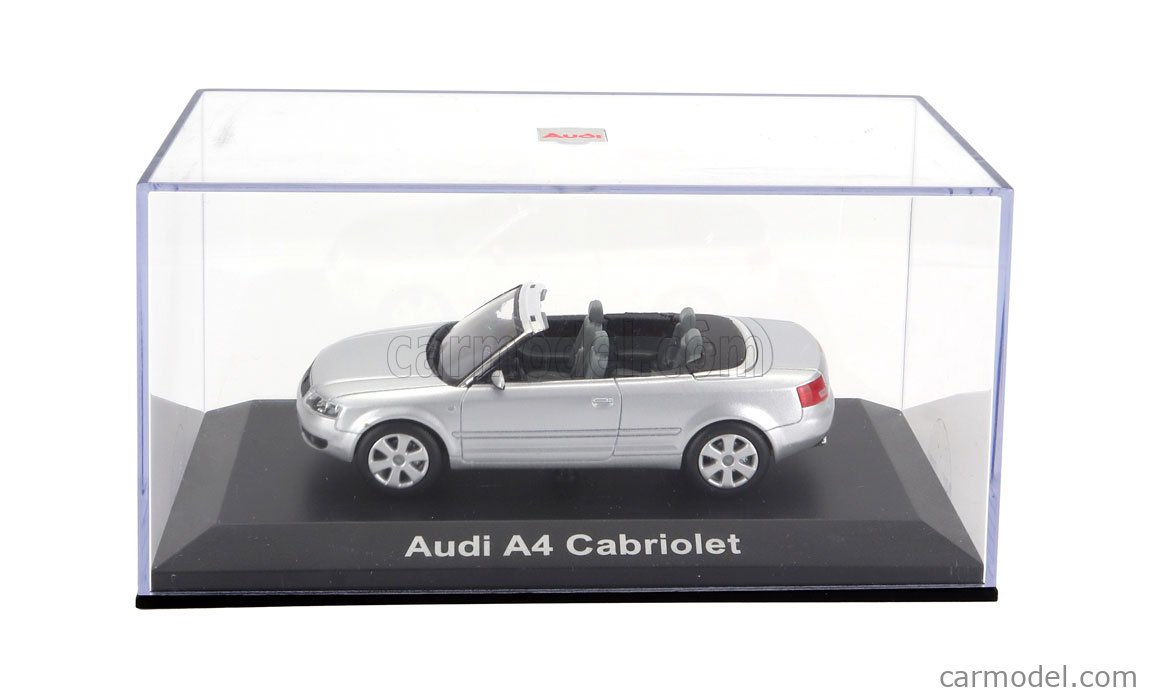 Norev / Audi A4 Cabriolet 3.0L 2006 Bleu Métal - Modèle Réduit 1/43 En Métal, Occasion