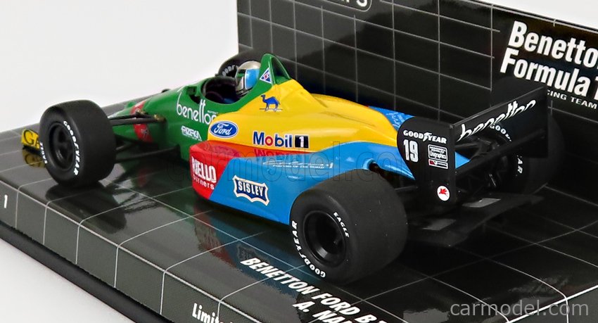 BENETTON - F1 FORD B188 N 19 SEASON 1988 A.NANNINI