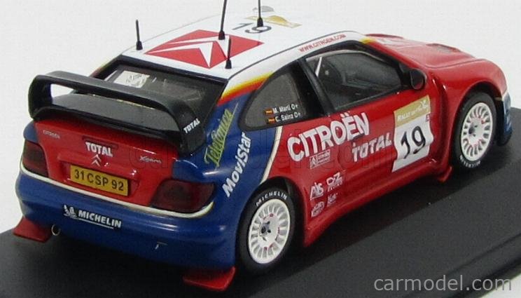CITROEN - XSARA WRC N 19 WINNER RALLY TURKEY 2003 C.SAINZ - M.MARTI