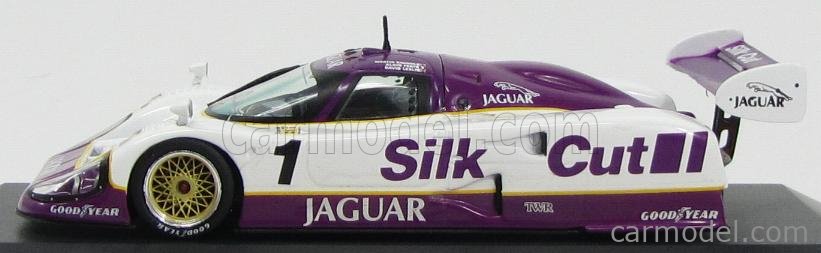 Jaguar XJR12 Miniature 1/43 - Le Mans 1990 - Collection IXO - Boîte Vitrine