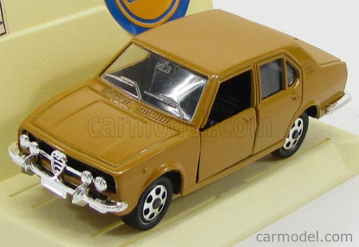 MEBETOYS MATTEL A76 Scale 1/43 | ALFA ROMEO ALFETTA 1972 OCHRE