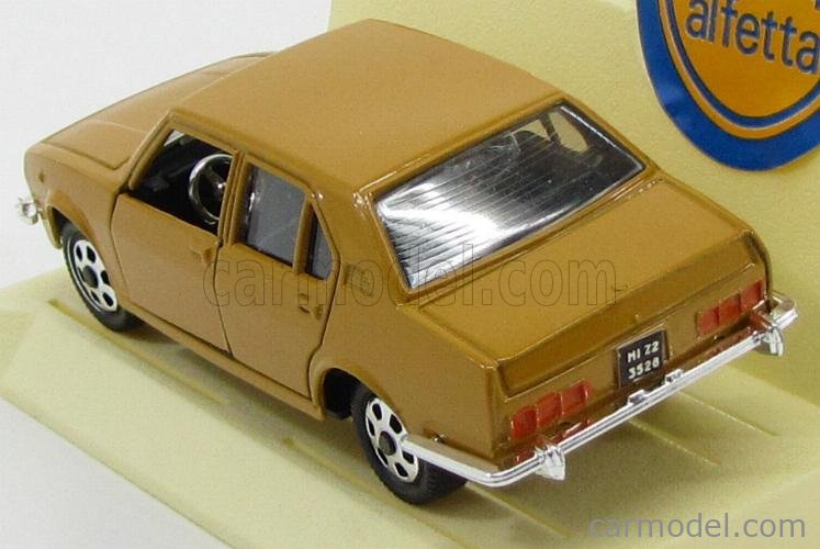 Mebetoys Mattel A-76 Alfa Romeo Alfetta made in Italy 1/43