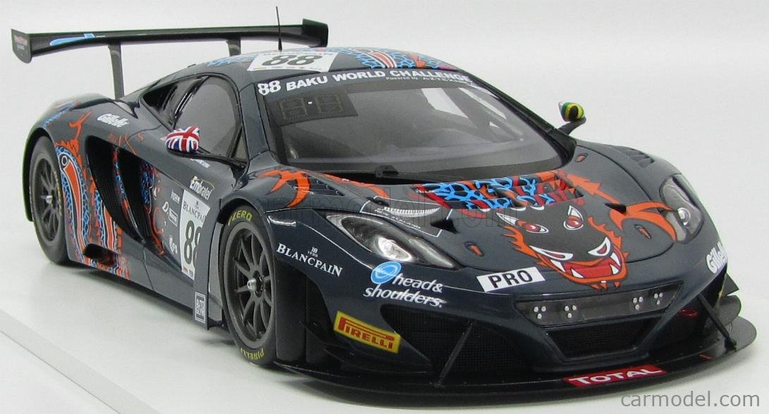 McLAREN - MP4-12C GT3 TEAM VON RYAN N 88 24h SPA 2013 BARFF - SENNA -  GOODWIN