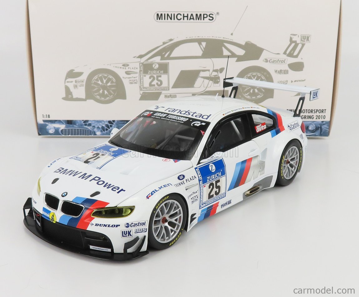 h　MINICHAMPS  M3 GT2 Le Mans 2010 MINICHAMPS 100102025 Masstab: 1/18 | BMW 3-SERIES M3 GT2 (E92
